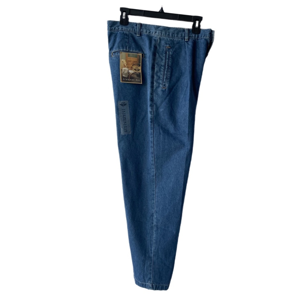 NWT Vintage Dockers High Rise Trouser Fit Jeans Women’s Size 14